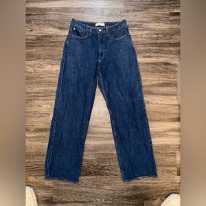 Abercrombie and Fitch loose jeans